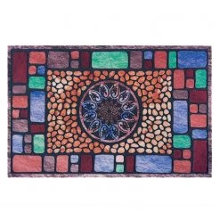 Top Square Paillasson Glisy I - Polyéthylène - Multicolore