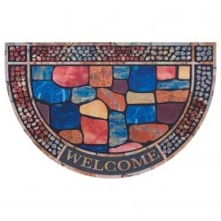 Top Square Paillasson Glisy II - Polyéthylène - Multicolore