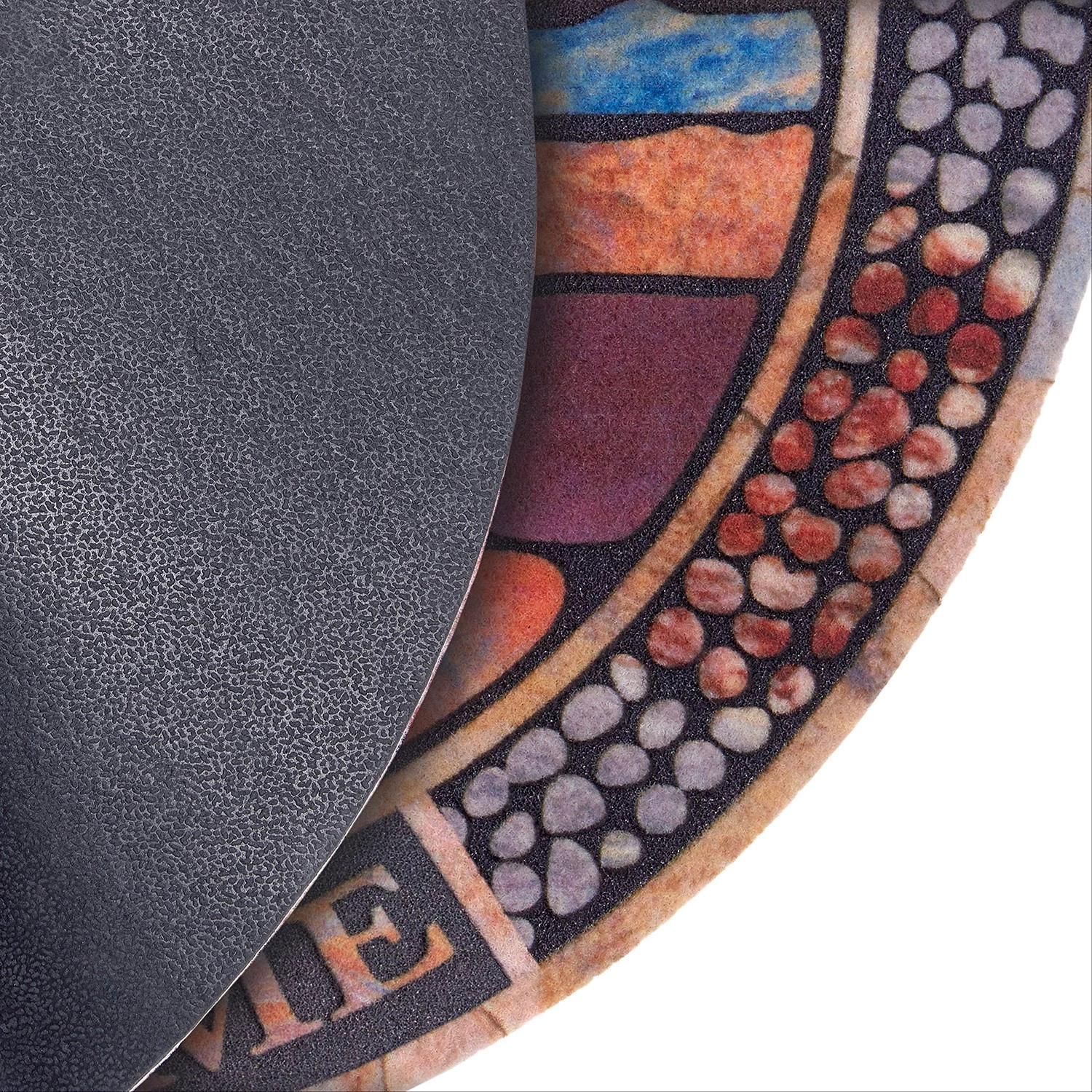 Top Square Paillasson Glisy II - Polyéthylène - Multicolore 4 Top Square Paillasson Glisy II - Polyéthylène - Multicolore – Image 2