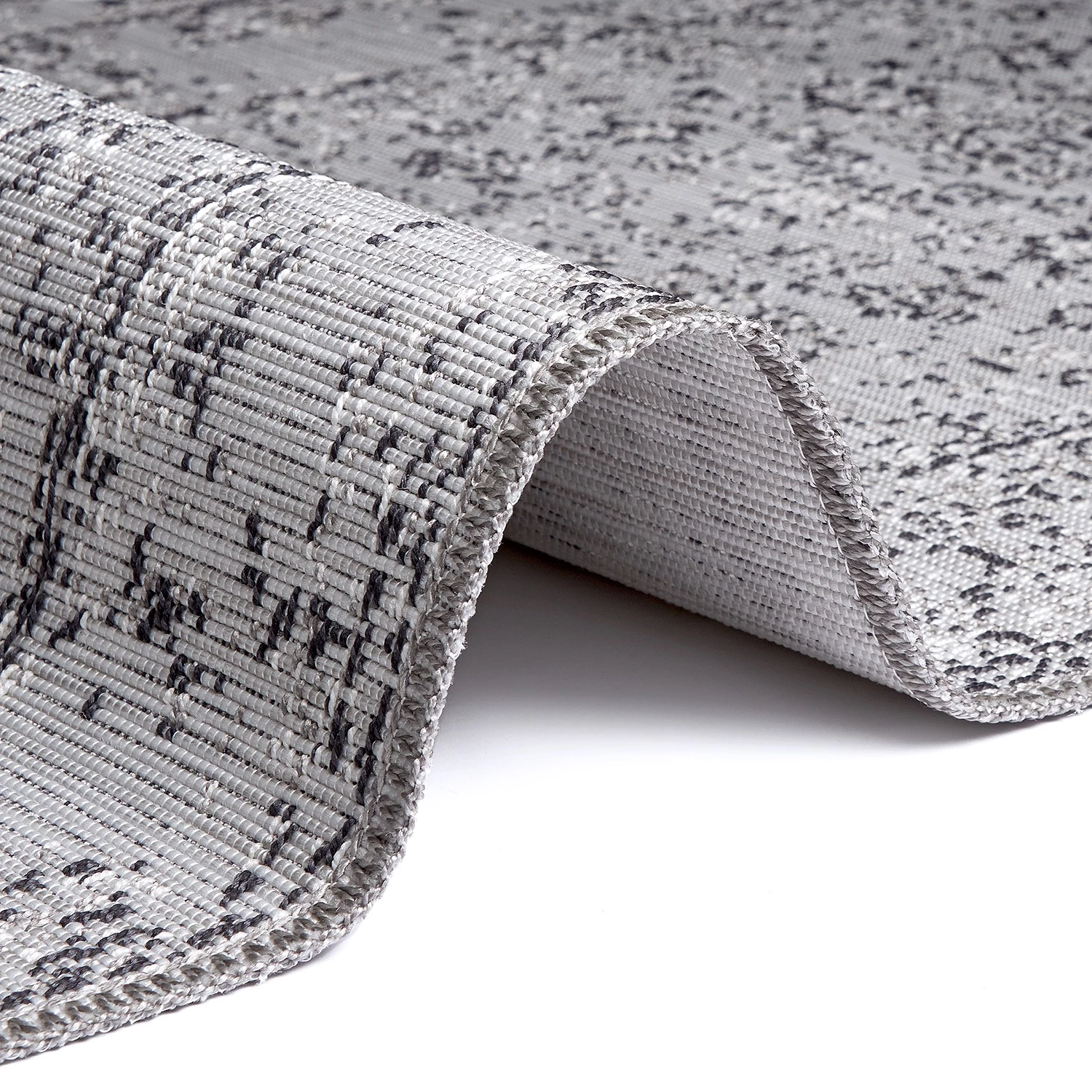 Top Square Tapis de couloir int. / ext. Janville - Polypropylène - Crème 4 Top Square Tapis de couloir int. / ext. Janville - Polypropylène - Crème – Image 2