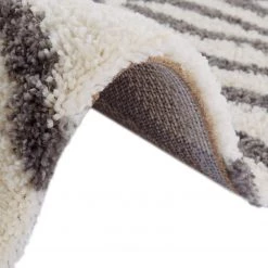 Top Square Tapis épais Lamnay I - Polypropylène - Crème / Noir - 120 x 170 cm -Tapis Soldes Boutique 1000249015 210316 09275400171 DETAILS P000000001000249015