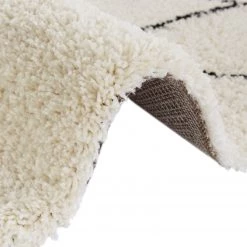 Top Square Tapis épais Lepine II - Polypropylène - Crème / Noir -Tapis Soldes Boutique 1000249034 210316 09290400228 DETAILS P000000001000249034