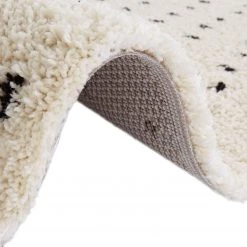 Top Square Tapis épais Valbonne I - Polypropylène - Crème / Noir - 120 x 170 cm -Tapis Soldes Boutique 1000249038 210316 09292000240 DETAILS P000000001000249038