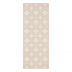 Top Square Tapis de couloir Rouillon - Polypropylène - Rose
