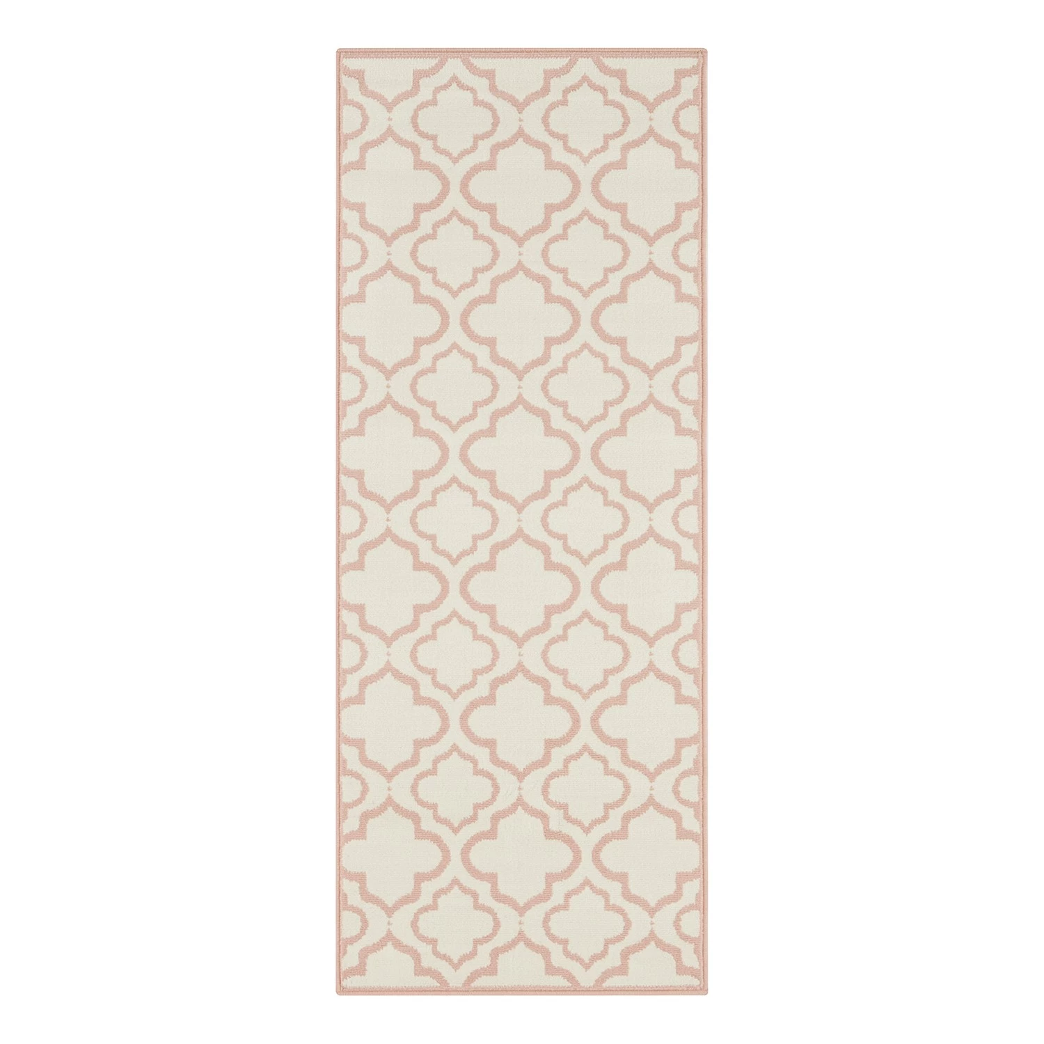 Top Square Tapis de couloir Rouillon - Polypropylène - Rose 3 Top Square Tapis de couloir Rouillon - Polypropylène - Rose