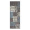 Top Square Tapis de couloir Guisseny - Polypropylène - Gris / Bleu clair -Tapis Soldes Boutique 1000249203 210316 09390500716 IMAGE P000000001000249203