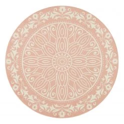 Top Square Tapis Bitry - Polypropylène - Rose