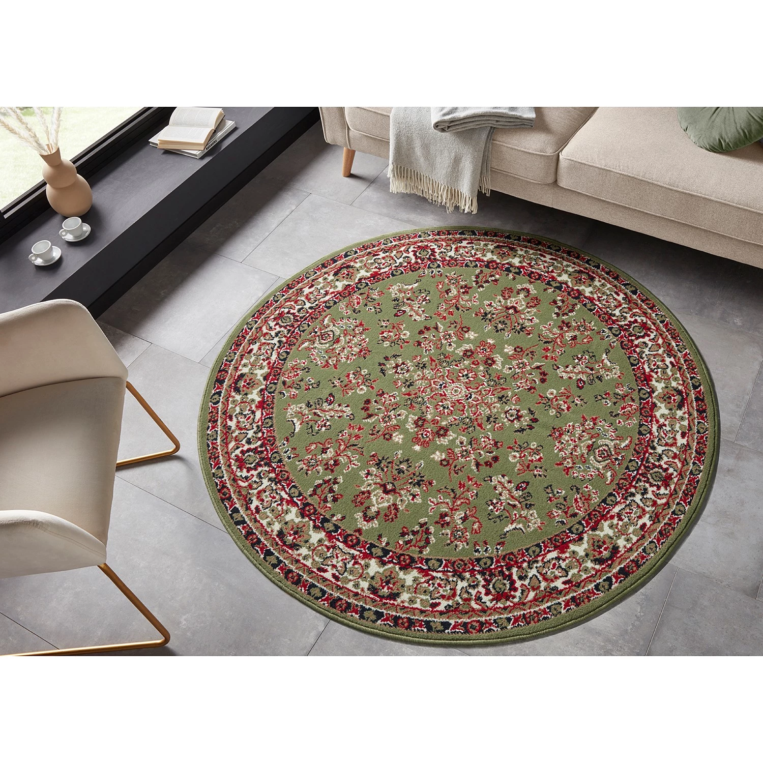 Top Square Tapis Cublize II - Polypropylène - Vert 4 Top Square Tapis Cublize II - Polypropylène - Vert – Image 2