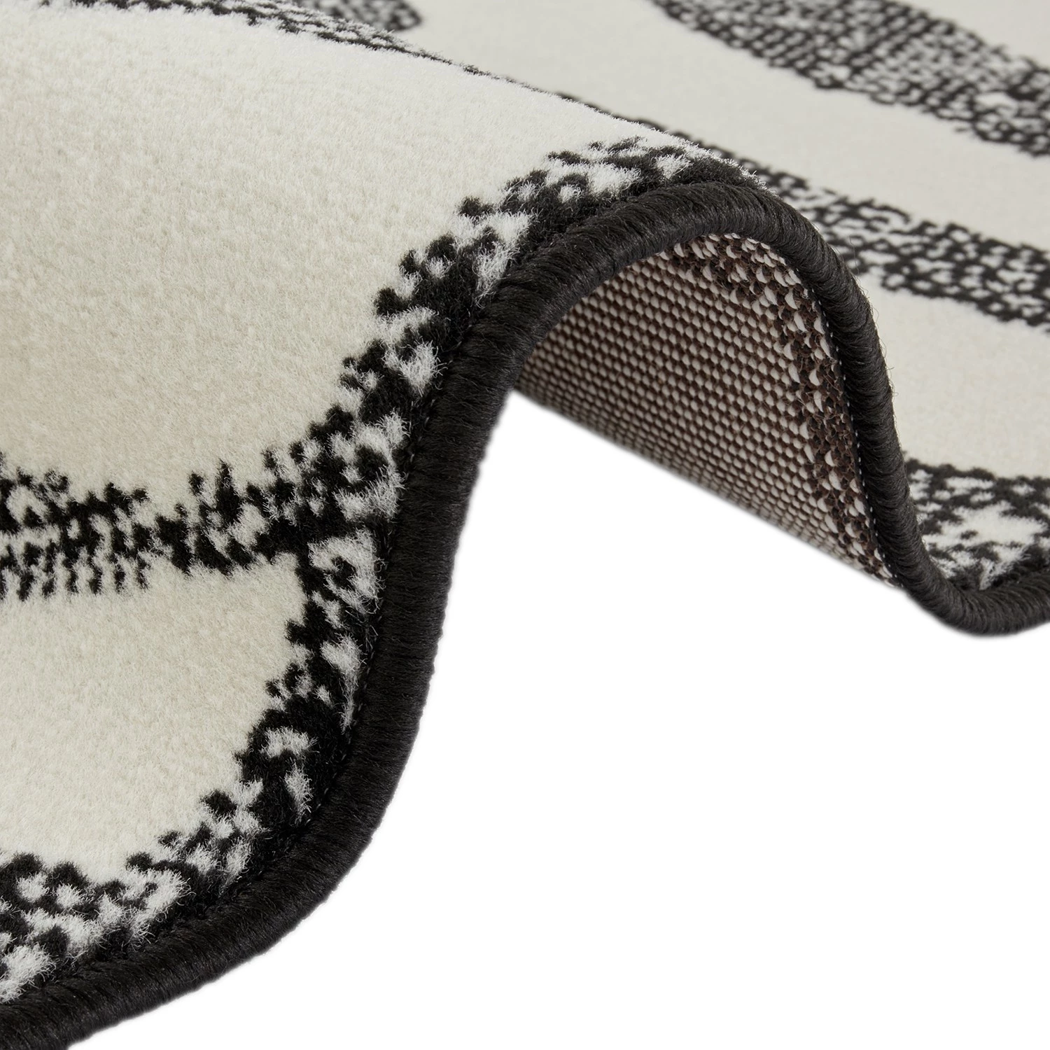 Top Square Tapis Lezoux - Polypropylène - Noir - 180 x 260 cm 5 Top Square Tapis Lezoux - Polypropylène - Noir - 180 x 260 cm – Image 3