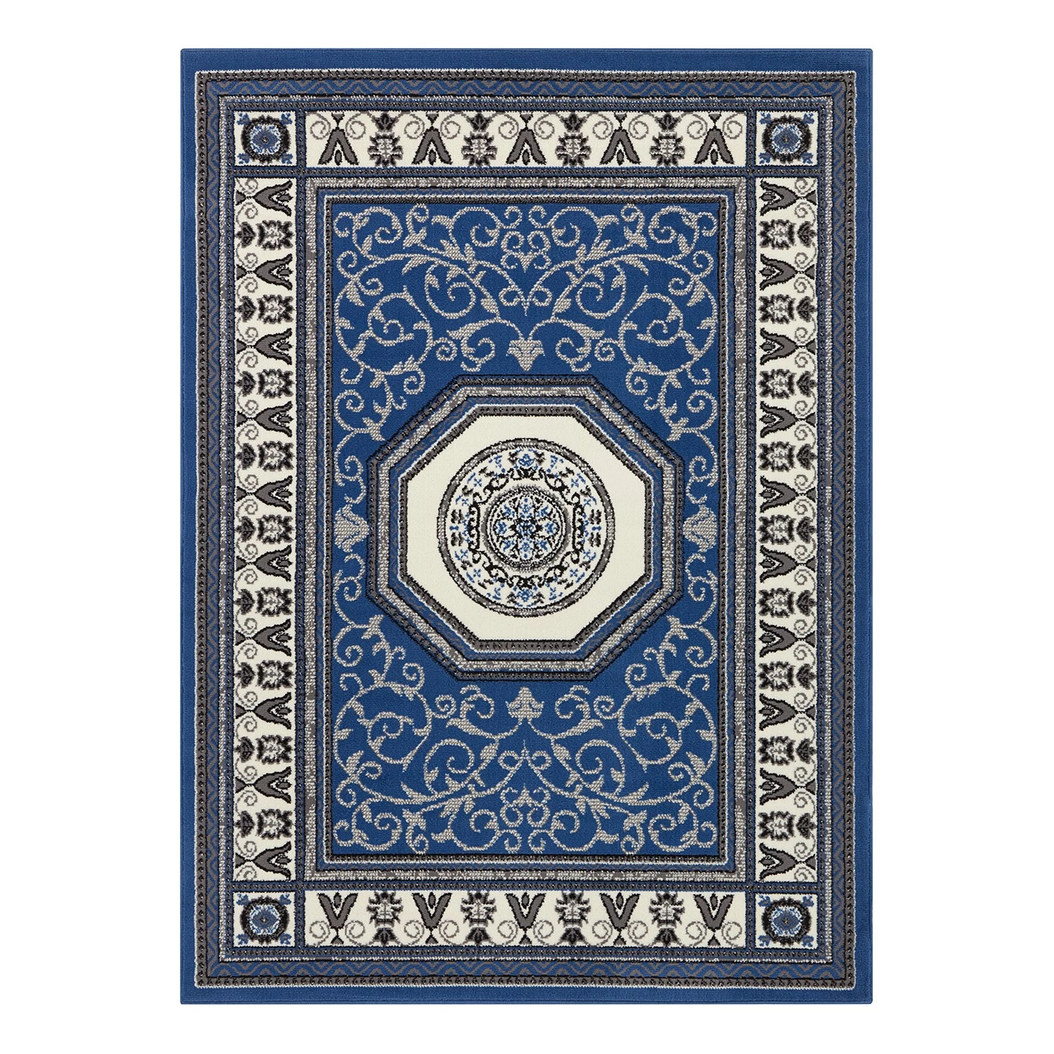 Top Square Tapis Idron - Polypropylène - Bleu foncé - 160 x 220 cm 3 Top Square Tapis Idron - Polypropylène - Bleu foncé - 160 x 220 cm