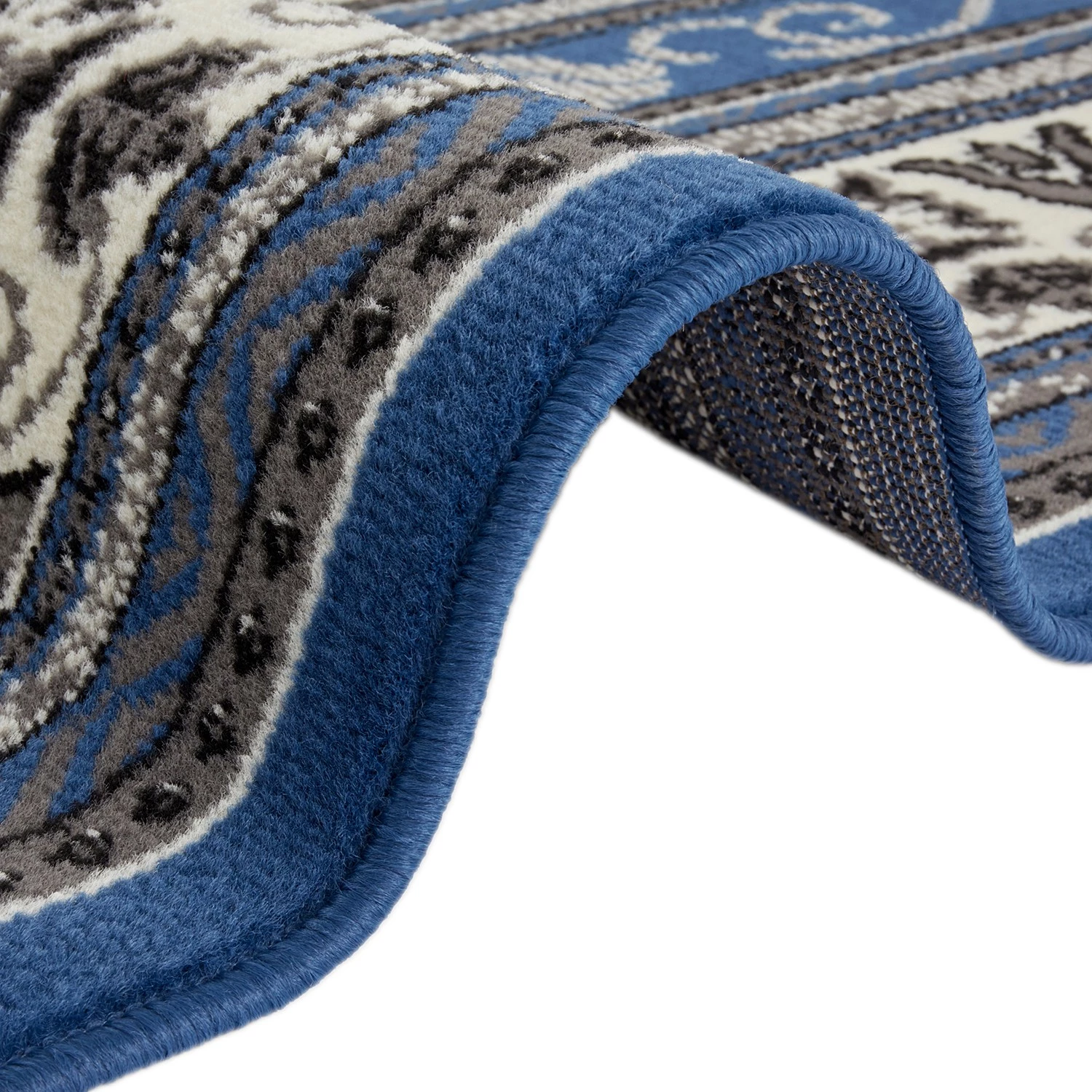 Top Square Tapis Idron - Polypropylène - Bleu foncé - 160 x 220 cm 5 Top Square Tapis Idron - Polypropylène - Bleu foncé - 160 x 220 cm – Image 3