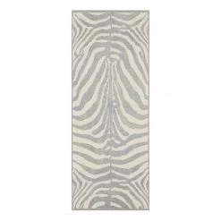 Top Square Tapis de couloir Lezoux - Polypropylène - Gris lumineux