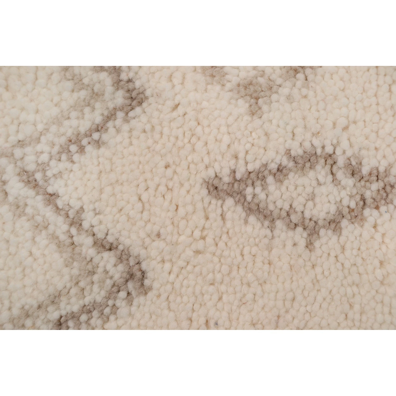 THEKO die markenteppiche Tapis Royal Maroc I - Laine vierge / Coton - Beige - 70 x 140 cm 4 THEKO die markenteppiche Tapis Royal Maroc I - Laine vierge / Coton - Beige - 70 x 140 cm – Image 2