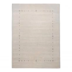 THEKO die markenteppiche Tapis Lori Star II - Laine vierge / Coton - Beige