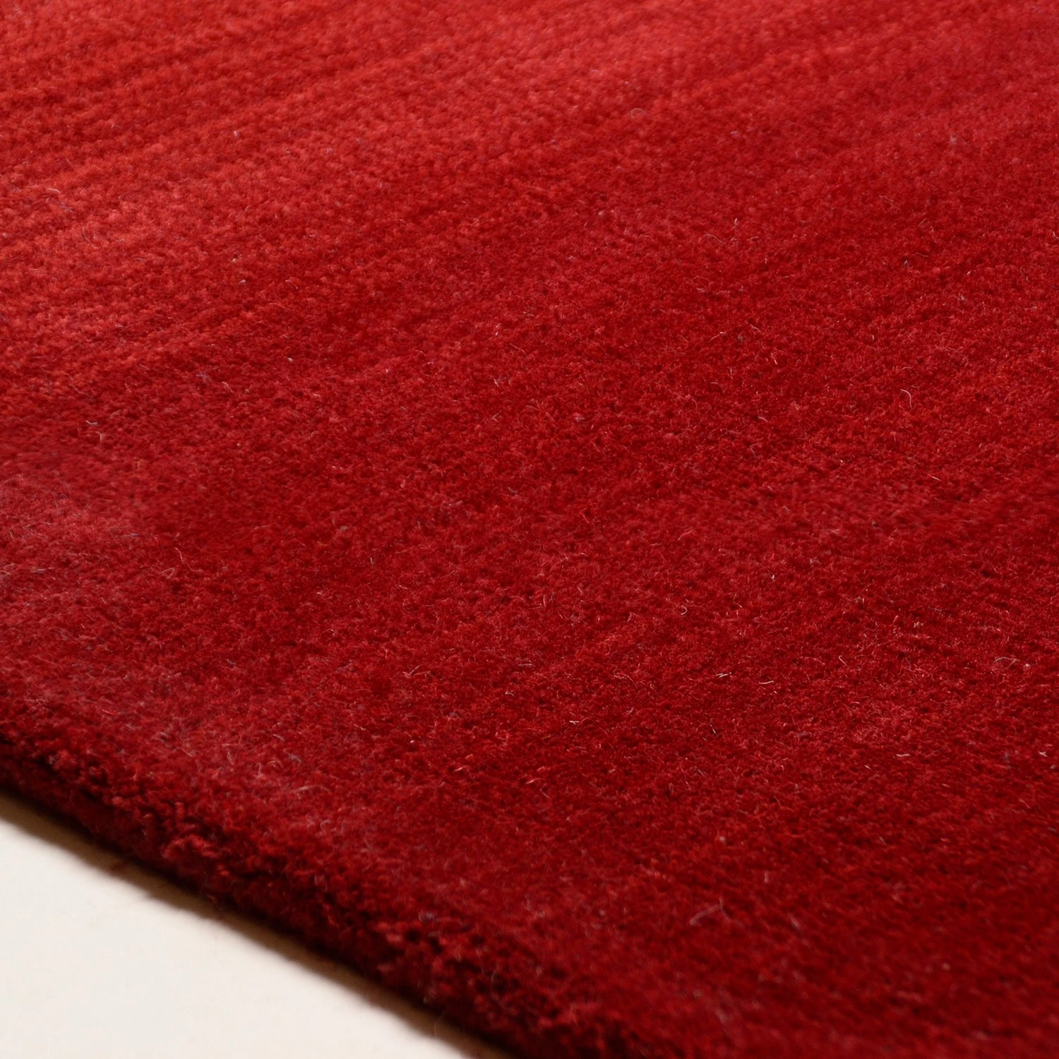 THEKO die markenteppiche Tapis Wool Star - Laine vierge / Polyester - Rouge - 60 x 90 cm 7 THEKO die markenteppiche Tapis Wool Star - Laine vierge / Polyester - Rouge - 60 x 90 cm – Image 5