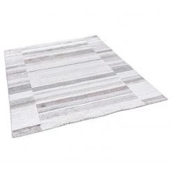 THEKO die markenteppiche Tapis Venice - Viscose / Coton - Gris / Beige - 120 x 180 cm -Tapis Soldes Boutique 1000249729 210318 08415000451 DETAILS P000000001000249729
