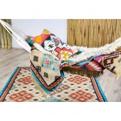 THEKO die markenteppiche Tapis Kelus - Laine vierge / Coton - Multicolore -Tapis Soldes Boutique 1000249776 210318 08421500741 MOOD DETAILS P000000001000249776 mood