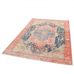 Tom Tailor Tapis Funky Orient Heriz - Tissage à plat - Multicolore - 155 x 235 cm -Tapis Soldes Boutique 1000250190 210415 14070701179 DETAILS P000000001000250190