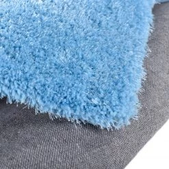 Tom Tailor Tapis épais Soft I - Fibres synthétiques - Bleu clair - 85 x 155 cm -Tapis Soldes Boutique 1000250226 210415 14113401387 DETAILS P000000001000250226