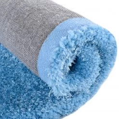 Tom Tailor Tapis épais Soft I - Fibres synthétiques - Bleu clair - 85 x 155 cm -Tapis Soldes Boutique 1000250226 210415 14113501388 DETAILS P000000001000250226