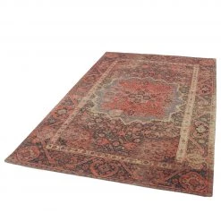 Tom Tailor Tapis de couloir Funky Orient Ghom - Tissage à plat - Rouge - 75 x 290 cm 11 Tom Tailor Tapis de couloir Funky Orient Ghom - Tissage à plat - Rouge - 75 x 290 cm -Tapis Soldes Boutique 1000250242 210415 14133801484 DETAILS P000000001000250242