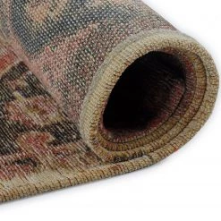 Tom Tailor Tapis Funky Orient Ghom - Tissage à plat - rouge - 155 x 235 cm -Tapis Soldes Boutique 1000250324 210415 14252102028 DETAILS P000000001000250324