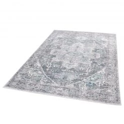 Tom Tailor Tapis de couloir Funky Orient Tabriz - Tissé à plat - Gris - 75 x 290 cm -Tapis Soldes Boutique 1000250340 210415 14271502124 DETAILS P000000001000250340