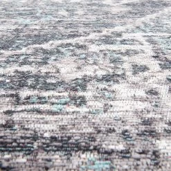 Tom Tailor Tapis de couloir Funky Orient Tabriz - Tissé à plat - Gris - 75 x 290 cm -Tapis Soldes Boutique 1000250340 210415 14271602125 DETAILS P000000001000250340