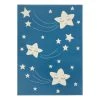 Hanse Home Tapis enfant Stardust - Polypropylène - Bleu ciel - 160 x 220 cm
