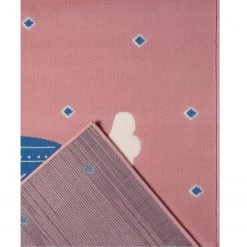 Hanse Home Tapis enfant Lama Monty - Polypropylène - Rose - 80 x 150 cm -Tapis Soldes Boutique 1000250390 210311 14361000114 DETAILS P000000001000250390