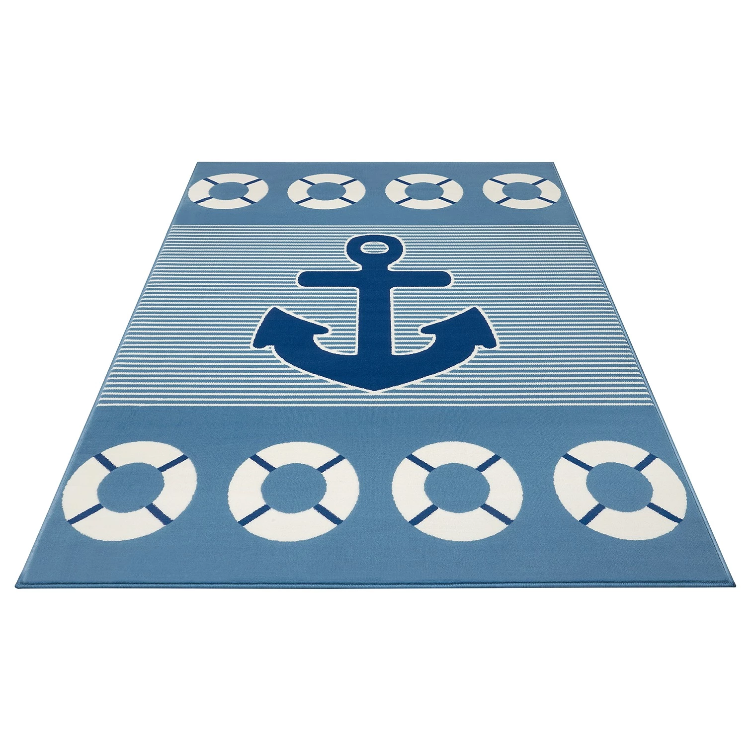 Hanse Home Tapis enfant Take a Cruise - Polypropylène - Bleu - 120 x 170 cm 4 Hanse Home Tapis enfant Take a Cruise - Polypropylène - Bleu - 120 x 170 cm – Image 2