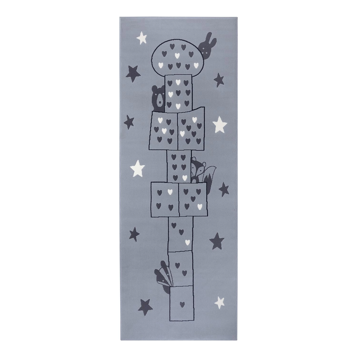 Hanse Home Tapis enfant Jump - Polypropylène - Gris 3 Hanse Home Tapis enfant Jump - Polypropylène - Gris
