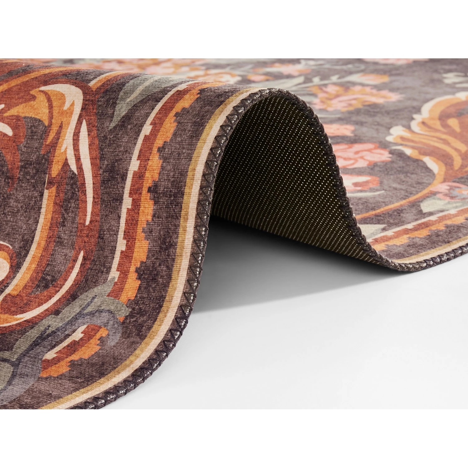 Top Square Tapis Bassac - Polyester - Multicolore - 200 x 290 cm 4 Top Square Tapis Bassac - Polyester - Multicolore - 200 x 290 cm – Image 2