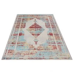 Mint Rugs Tapis Adora - Polypropylène - Gris / Multicolore - 160 x 220 cm -Tapis Soldes Boutique 1000250473 210311 14361800376 DETAILS P000000001000250473