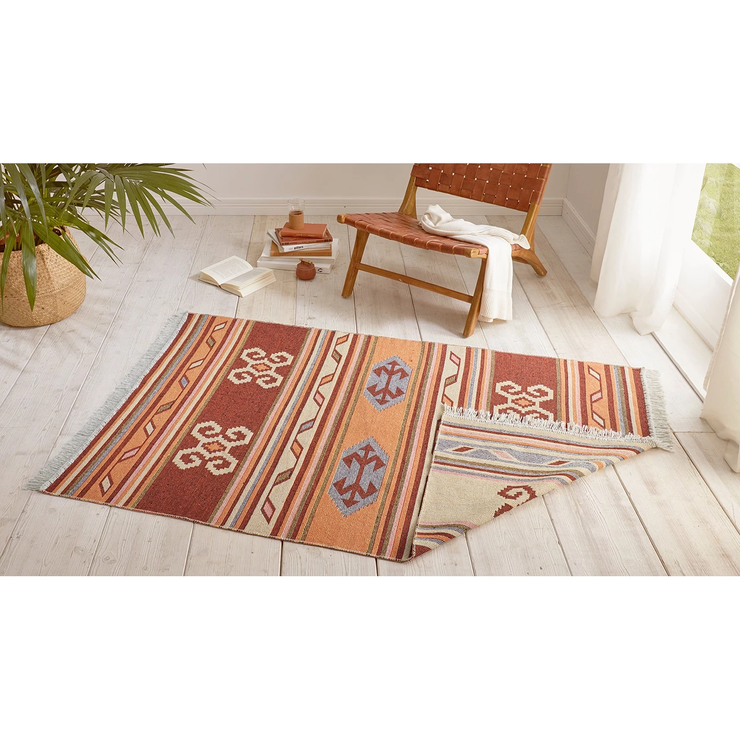 Hanse Home Tapis réversible Rouillac - Polyester / Polypropylène - Multicolore - 70 x 140 cm 4 Hanse Home Tapis réversible Rouillac - Polyester / Polypropylène - Multicolore - 70 x 140 cm – Image 2