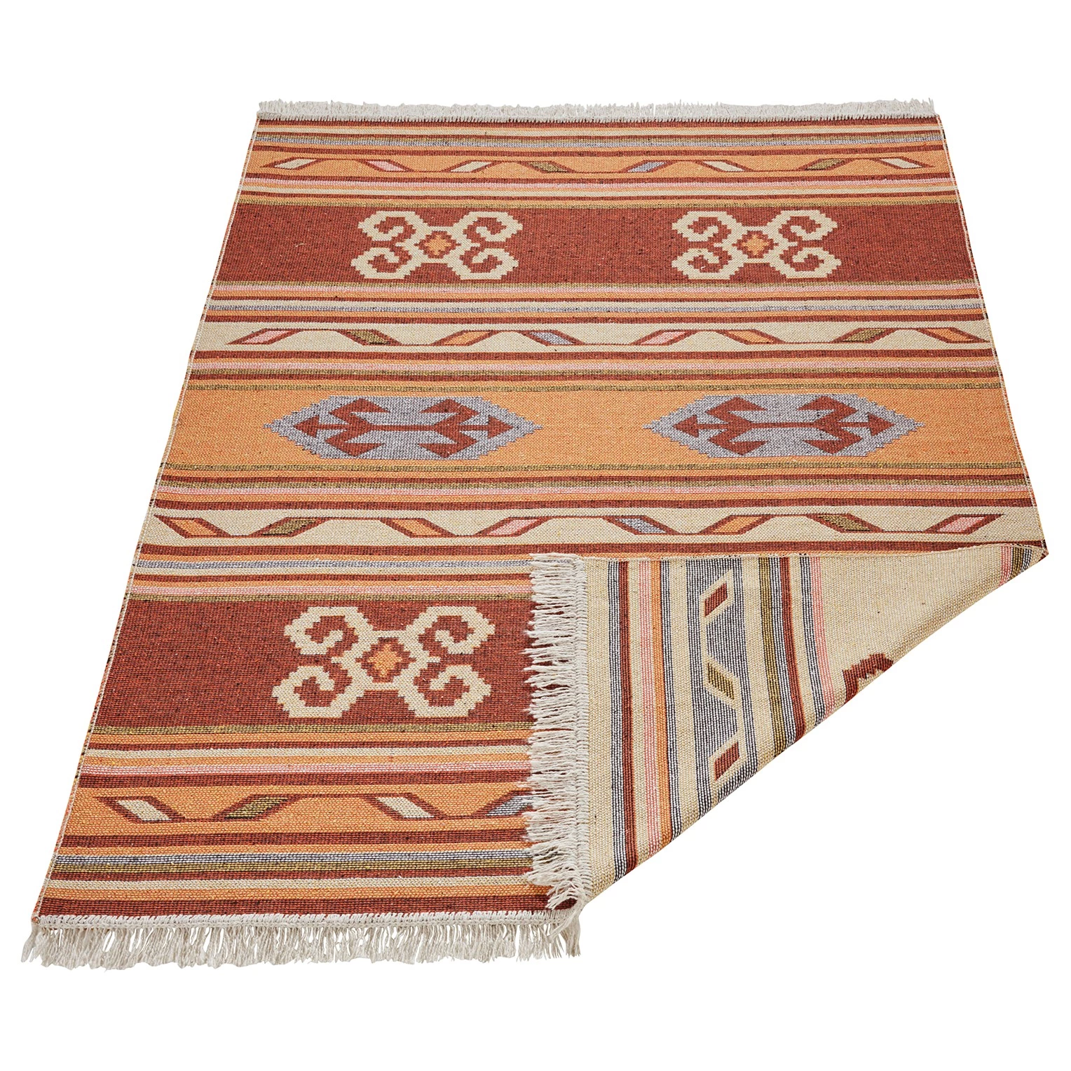 Hanse Home Tapis réversible Rouillac - Polyester / Polypropylène - Multicolore - 70 x 140 cm 5 Hanse Home Tapis réversible Rouillac - Polyester / Polypropylène - Multicolore - 70 x 140 cm – Image 3