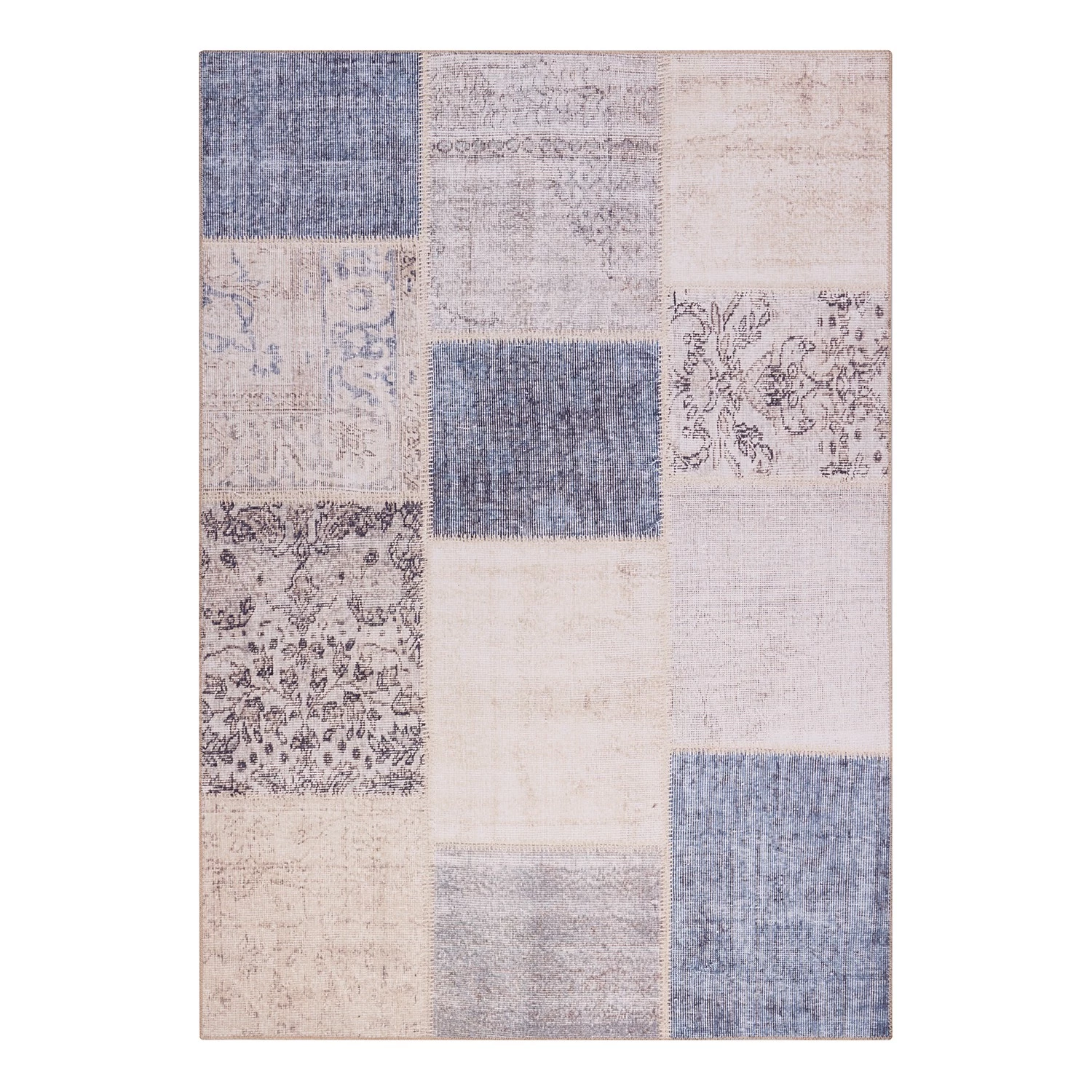Top Square Tapis Lillemer - Polyester - Bleu - 160 x 230 cm 3 Top Square Tapis Lillemer - Polyester - Bleu - 160 x 230 cm