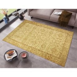 Top Square Tapis Obterre - Polyester - Doré - 160 x 230 cm -Tapis Soldes Boutique 1000250754 210311 14365601396 MOOD DETAILS P000000001000250754 mood