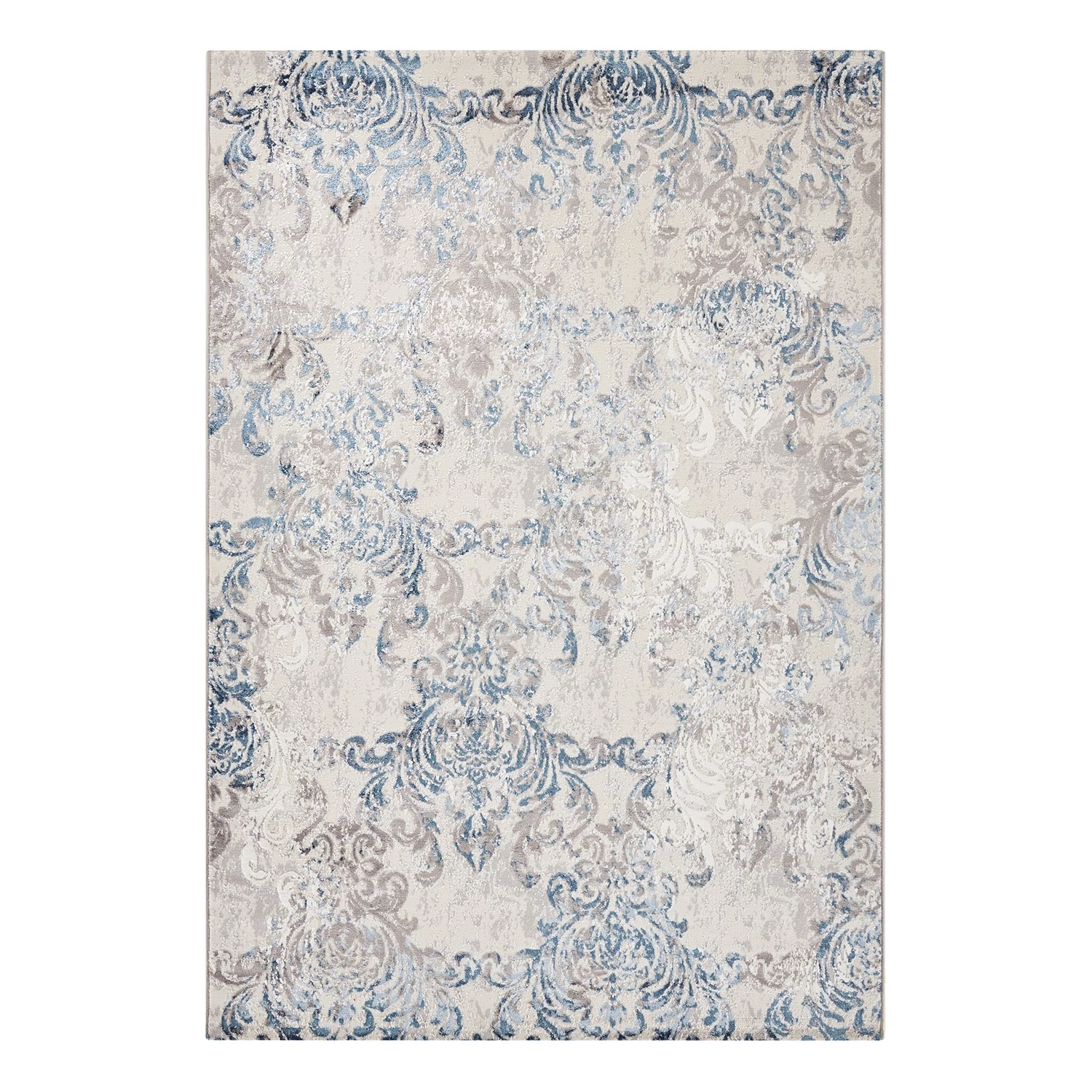 Mint Rugs Tapis Izan - Polypropylène - Argenté / Bleu foncé - 120 x 170 cm 3 Mint Rugs Tapis Izan - Polypropylène - Argenté / Bleu foncé - 120 x 170 cm
