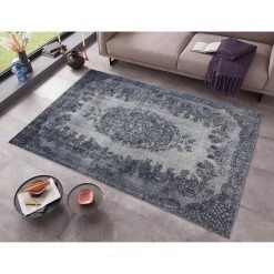 Top Square Tapis Lesquin - Polyester - Gris foncé - 160 x 230 cm -Tapis Soldes Boutique 1000250834 210311 14371001700 MOOD DETAILS P000000001000250834 mood