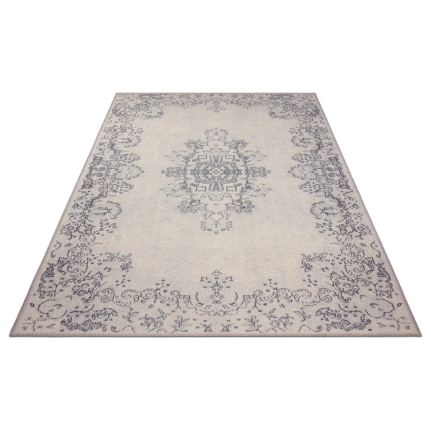Top Square Tapis Thillois - Polyester - Gris - 120 x 170 cm 5 Top Square Tapis Thillois - Polyester - Gris - 120 x 170 cm – Image 3