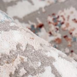 Kayoom Tapis Akropolis 125 - Fibres synthétiques - Saumon - 160 x 230 cm -Tapis Soldes Boutique 1000251474 210413 14364900172 DETAILS P000000001000251474