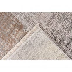 Kayoom Tapis Akropolis 425 - Fibres synthétiques - Argenté - 80 x 150 cm -Tapis Soldes Boutique 1000251489 210413 14371000248 DETAILS P000000001000251489