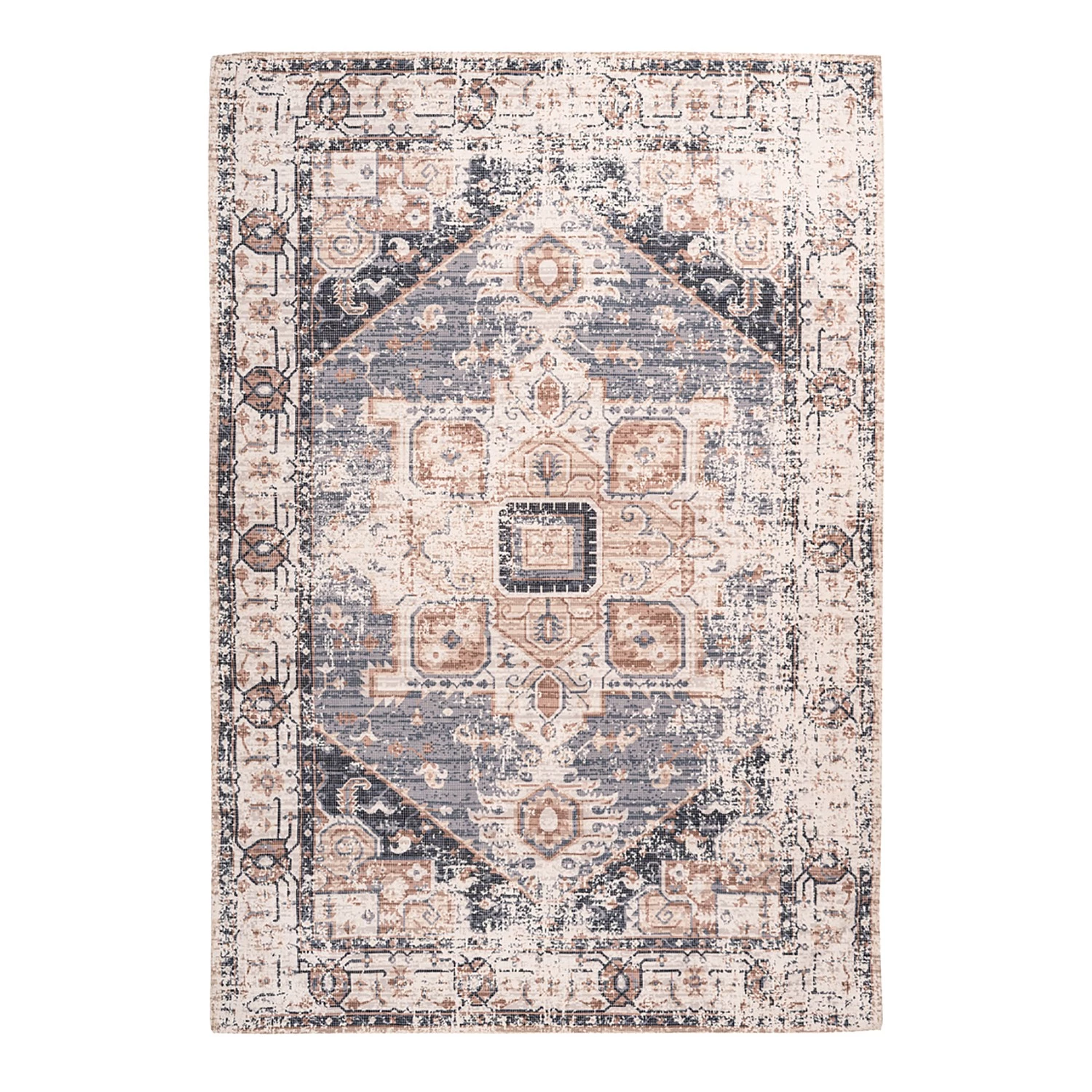 Arte Espina Tapis Indiana 100 - Tissu mélangé - Gris / Marron - 240 x 330 cm 3 Arte Espina Tapis Indiana 100 - Tissu mélangé - Gris / Marron - 240 x 330 cm