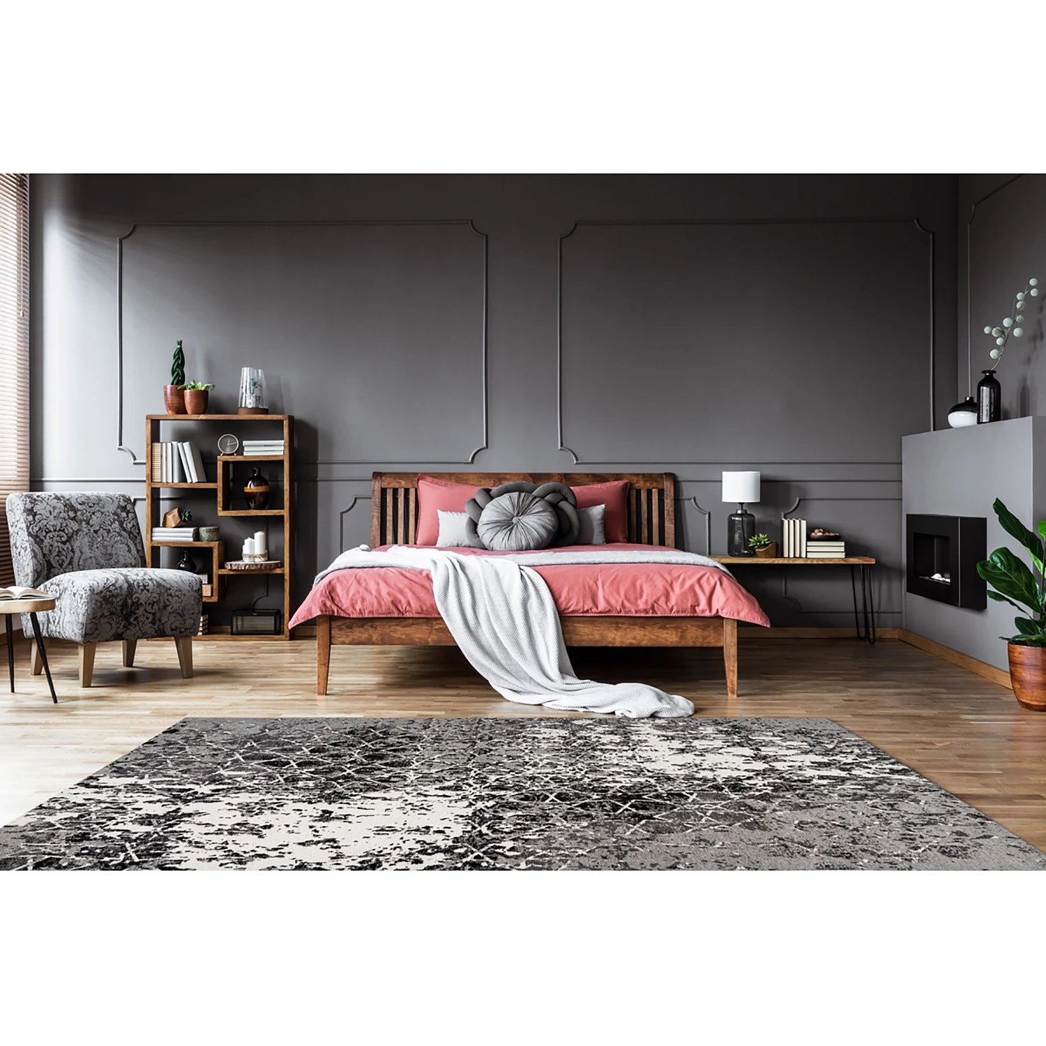 Arte Espina Tapis Iglesia 100 - Tissu mélangé - Gris - 80 x 150 cm 4 Arte Espina Tapis Iglesia 100 - Tissu mélangé - Gris - 80 x 150 cm – Image 2