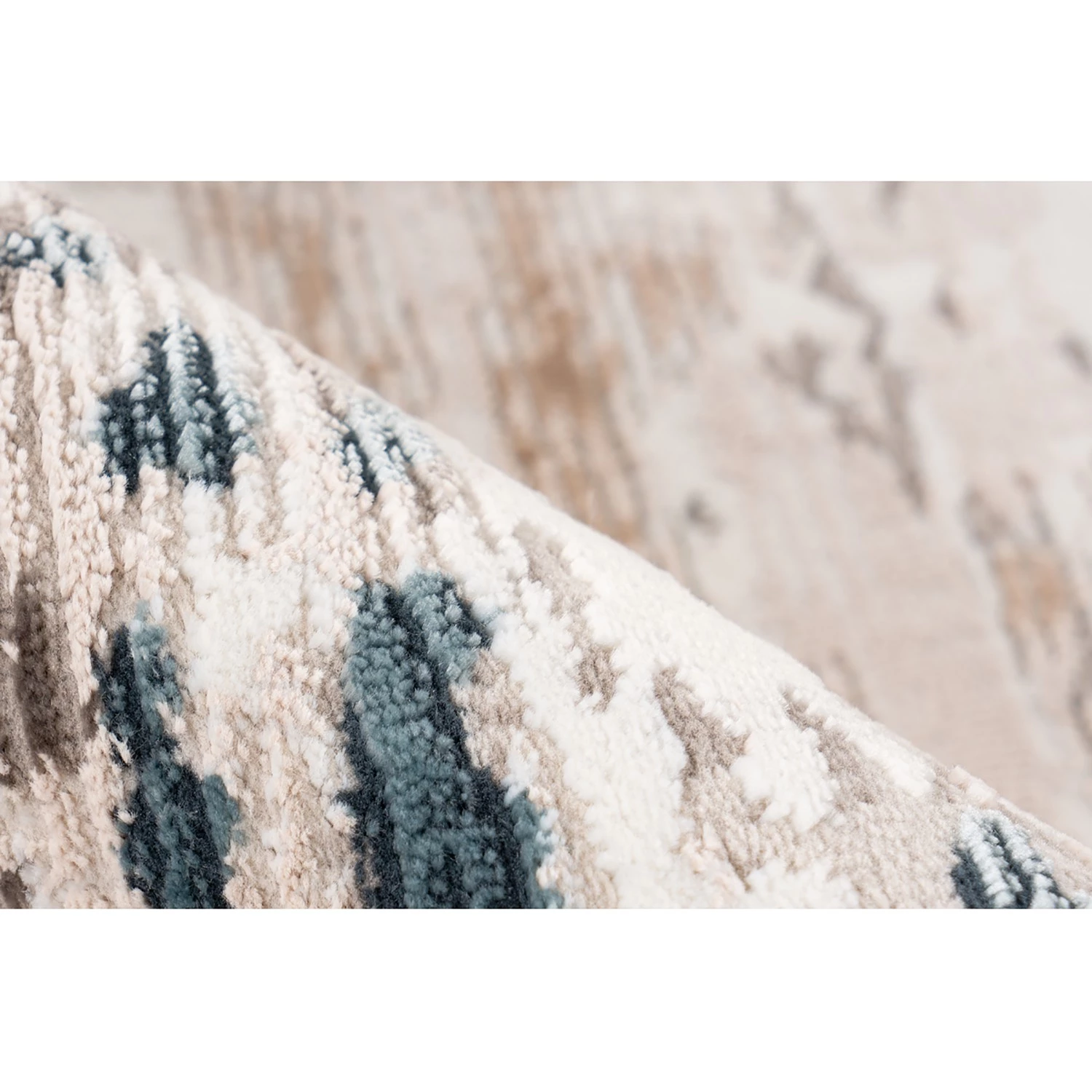 Kayoom Tapis Akropolis 325 - Fibres synthétiques - Bleu - 120 x 180 cm 6 Kayoom Tapis Akropolis 325 - Fibres synthétiques - Bleu - 120 x 180 cm – Image 4