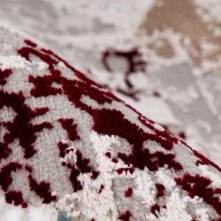 Kayoom Tapis Akropolis 225 - Fibres synthétiques - Saumon - 80 x 150 cm -Tapis Soldes Boutique 1000251550 210413 14375500546 DETAILS P000000001000251550