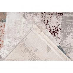 Kayoom Tapis Akropolis 225 - Fibres synthétiques - Saumon - 80 x 150 cm -Tapis Soldes Boutique 1000251550 210413 14375500547 DETAILS P000000001000251550