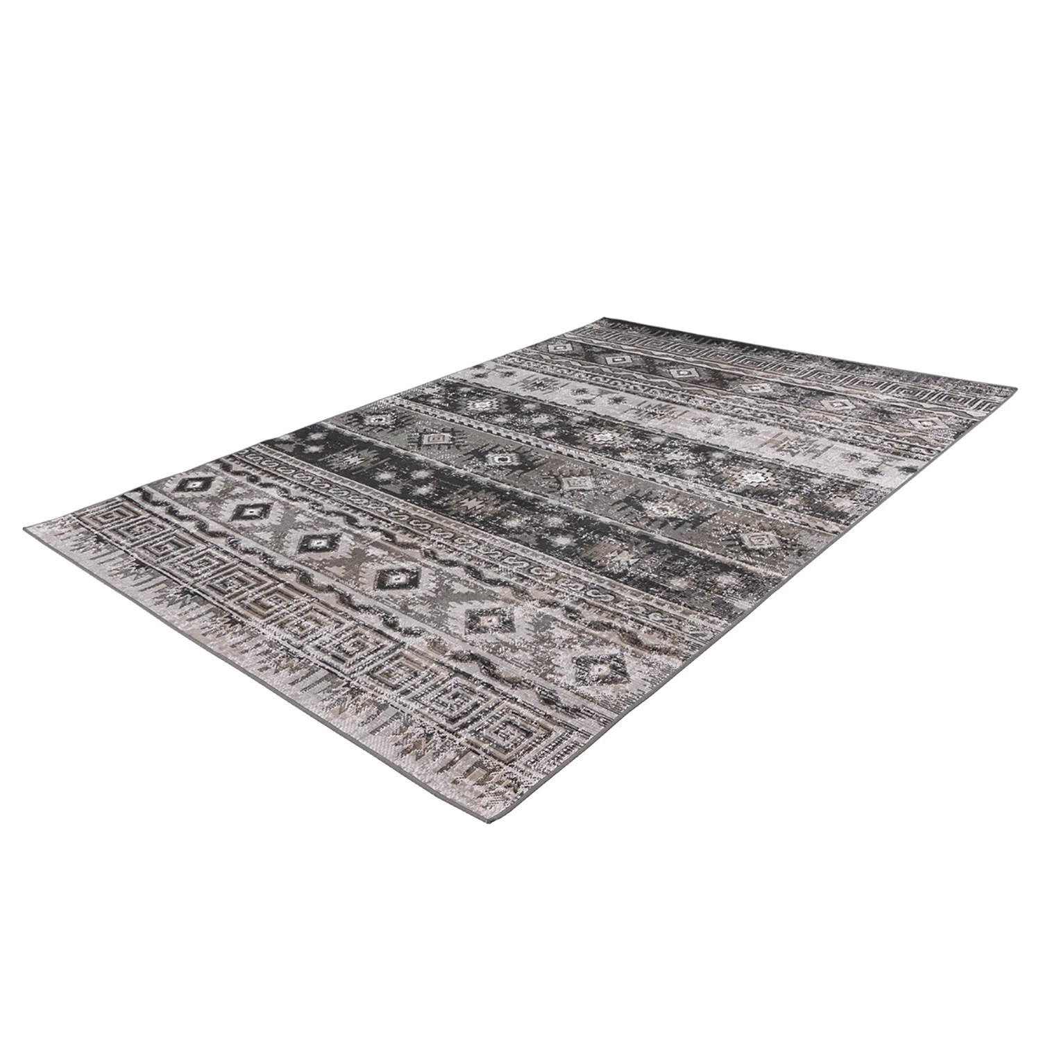 Kayoom Tapis Ariya 325 - Fibres synthétiques - Gris - 120 x 170 cm 5 Kayoom Tapis Ariya 325 - Fibres synthétiques - Gris - 120 x 170 cm – Image 3