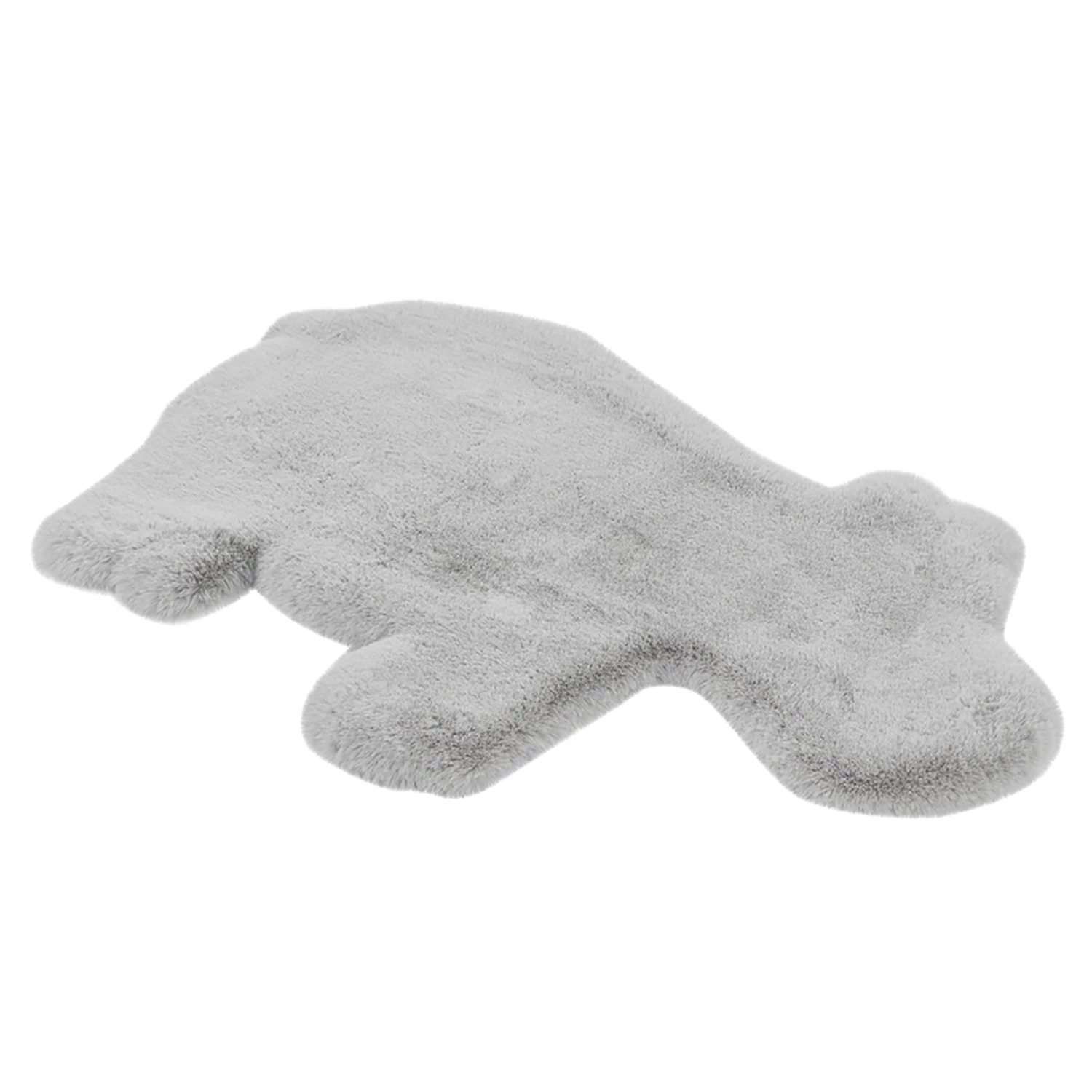 Kayoom Tapis enfant Lovely Kids 325 Hippo - Fibres synthétiques - Gris 5 Kayoom Tapis enfant Lovely Kids 325 Hippo - Fibres synthétiques - Gris – Image 3